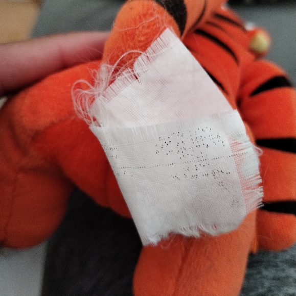 ✓Tigger Easter bunny  Plush With Ears Winnie The Pooh Tigger Stuffed Animal Doll - Picture 12 of 16